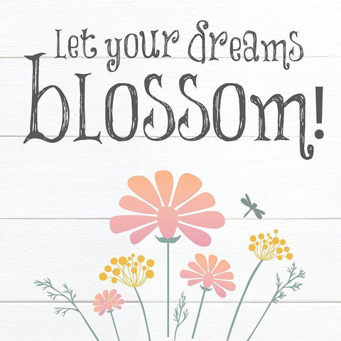 Botanical Inspiration Pastels 6 White Modern Wood Framed Art Print by Hogan, Melody
