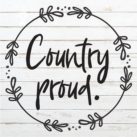 Farm Raised 2 White Modern Wood Framed Art Print with Double Matting by Hogan, Melody