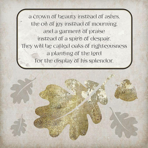 Gold Foil Scriptures 3 Black Modern Wood Framed Art Print by Hogan, Melody