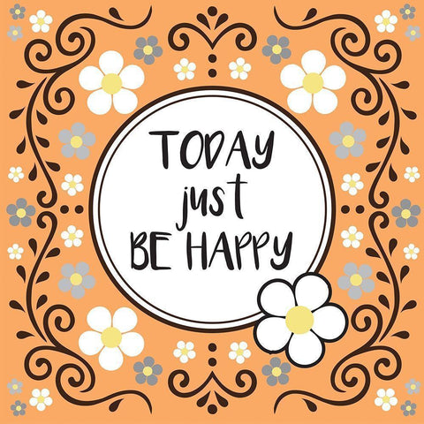 Whimsical Today White Modern Wood Framed Art Print by Hogan, Melody