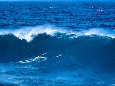 Aqua Juice White Modern Wood Framed Art Print with Double Matting by Nebula, Melissa