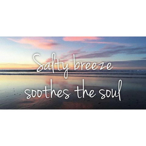 Salty Breeze Black Modern Wood Framed Art Print by Prime, Marcus