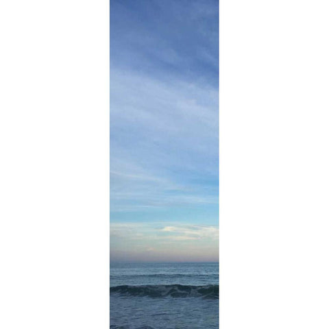 Ocean Breeze 1 White Modern Wood Framed Art Print by Prime, Marcus