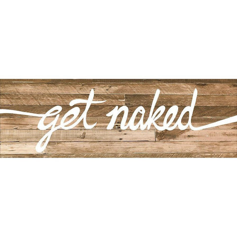 Get Naked 2 Black Modern Wood Framed Art Print with Double Matting by Prime, Marcus