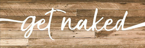 Get Naked 3 Black Ornate Wood Framed Art Print with Double Matting by Prime, Marcus