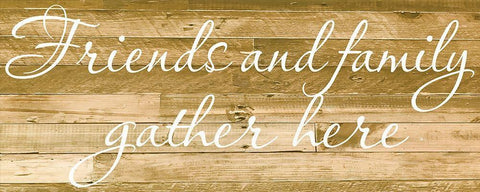 Family Gather Black Ornate Wood Framed Art Print with Double Matting by Prime, Marcus