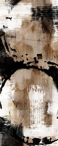 Distressed Road 2 Black Ornate Wood Framed Art Print with Double Matting by Prime, Marcus