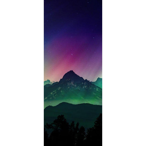 Borealis Vision 2 Black Modern Wood Framed Art Print by Prime, Marcus