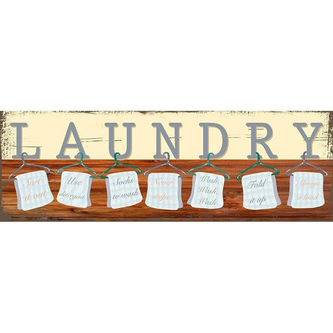 Laundry Day Gold Ornate Wood Framed Art Print with Double Matting by Prime, Marcus