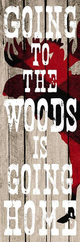 Going Home 1 Black Ornate Wood Framed Art Print with Double Matting by Prime, Marcus