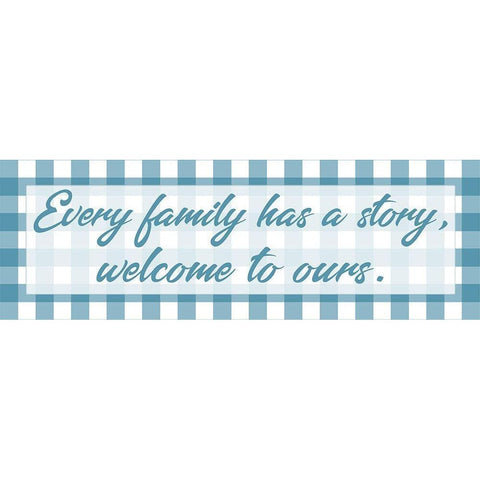 Family Story 1 Gold Ornate Wood Framed Art Print with Double Matting by Prime, Marcus