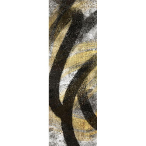 Striking Marks Neutral 1 Gold Ornate Wood Framed Art Print with Double Matting by Prime, Marcus