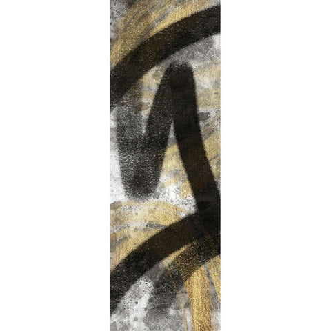 Striking Marks Neutral 2 Gold Ornate Wood Framed Art Print with Double Matting by Prime, Marcus