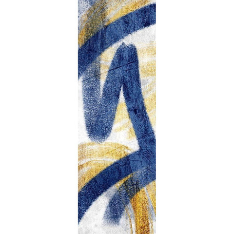 Striking Marks 2 Gold Ornate Wood Framed Art Print with Double Matting by Prime, Marcus