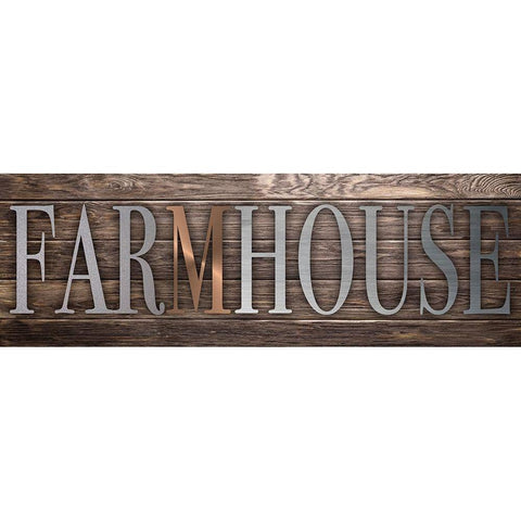 Natural Farmhouse 2 Black Modern Wood Framed Art Print by Prime, Marcus