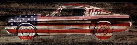 United Muscle 1 Black Ornate Wood Framed Art Print with Double Matting by Prime, Marcus