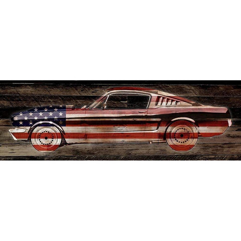 United Muscle 1 Black Modern Wood Framed Art Print by Prime, Marcus