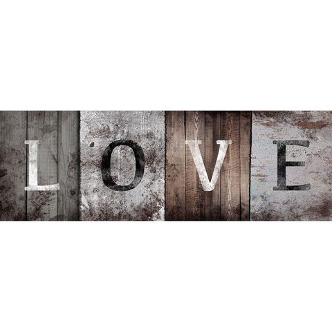 Natural Love Black Modern Wood Framed Art Print by Prime, Marcus
