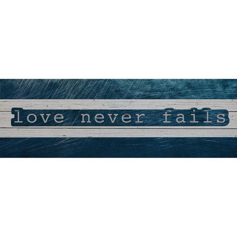 Never Fails Black Modern Wood Framed Art Print with Double Matting by Prime, Marcus