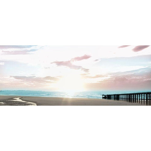 Bright Stroll 1 White Modern Wood Framed Art Print by Prime, Marcus