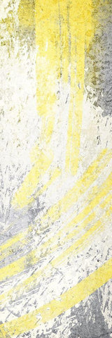 Striking Chaos 2 White Modern Wood Framed Art Print with Double Matting by Prime, Marcus