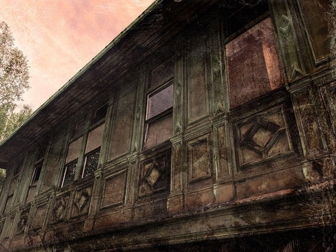 Vintage Station White Modern Wood Framed Art Print with Double Matting by Prime, Marcus