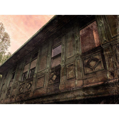 Vintage Station White Modern Wood Framed Art Print by Prime, Marcus