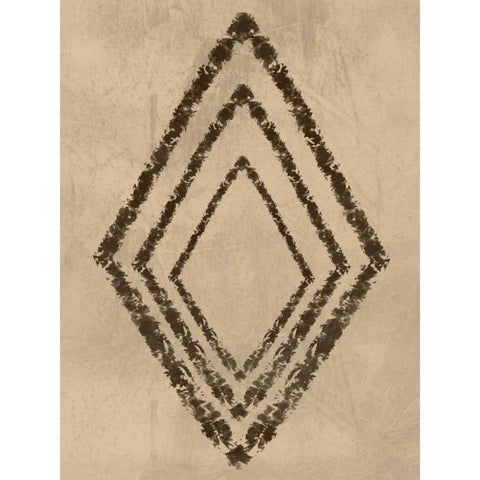 Diamond Entrance Black Modern Wood Framed Art Print with Double Matting by Prime, Marcus