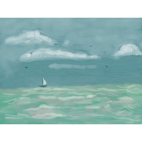 Minuscule World Black Modern Wood Framed Art Print by Prime, Marcus