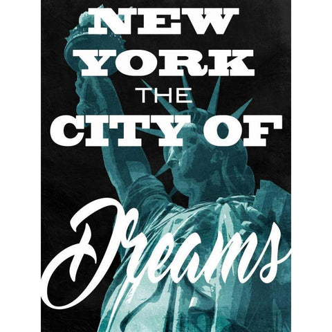 City Of Dreams Black Modern Wood Framed Art Print by Prime, Marcus