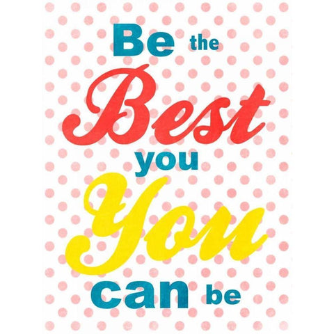 Best You White Modern Wood Framed Art Print by Prime, Marcus