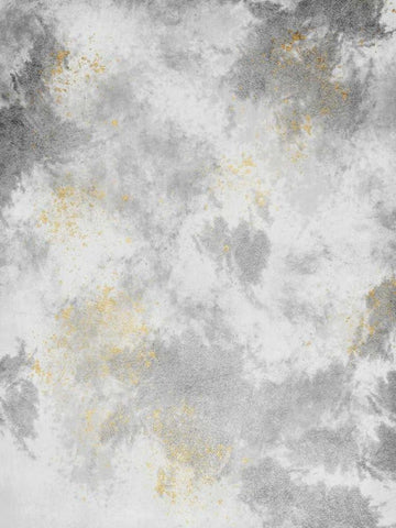 Mesmerizing Marble Black Ornate Wood Framed Art Print with Double Matting by Prime, Marcus