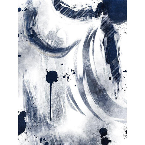 Celestial War 1 Black Modern Wood Framed Art Print with Double Matting by Prime, Marcus