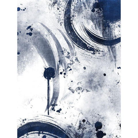 Celestial War 2 Black Modern Wood Framed Art Print by Prime, Marcus