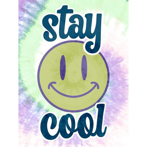 Stay Cool Black Modern Wood Framed Art Print with Double Matting by Prime, Marcus