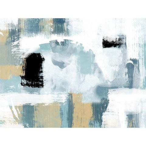 Seasonal Distress 1 Black Modern Wood Framed Art Print by Prime, Marcus