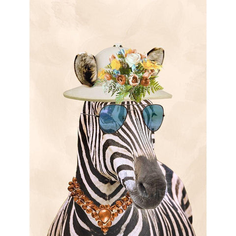 Safari Ready White Modern Wood Framed Art Print by Prime, Marcus