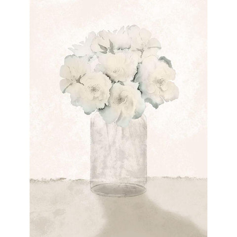 Welcoming Bouquet Black Modern Wood Framed Art Print with Double Matting by Prime, Marcus