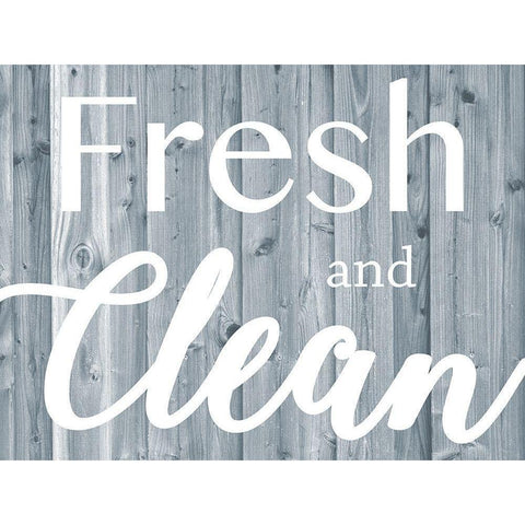 Fresh And Clean Black Modern Wood Framed Art Print by Prime, Marcus
