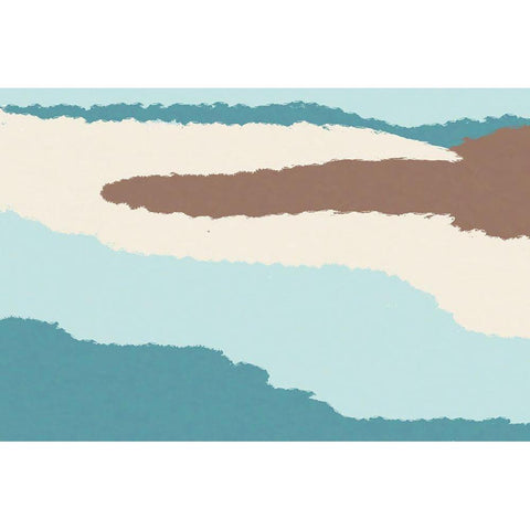 Coastal Vision Black Modern Wood Framed Art Print by Prime, Marcus