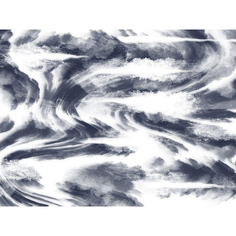 Tie Dye Greatness Black Modern Wood Framed Art Print by Prime, Marcus