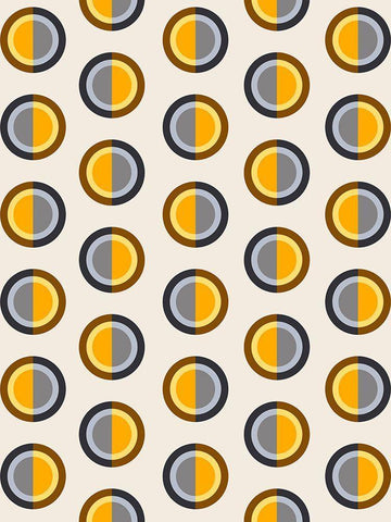 Watching Eyes White Modern Wood Framed Art Print with Double Matting by Prime, Marcus