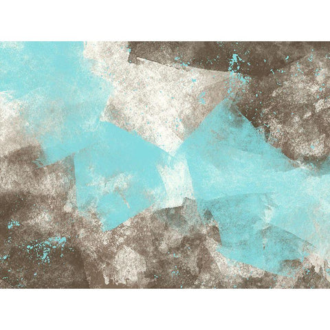High Top Coastal View Black Modern Wood Framed Art Print with Double Matting by Prime, Marcus