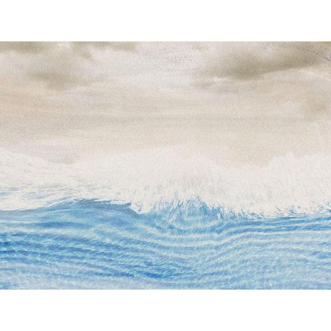 Oceans Inner Breath Gold Ornate Wood Framed Art Print with Double Matting by Prime, Marcus