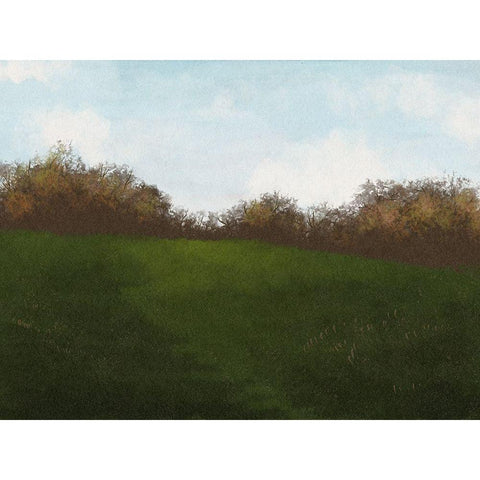 Solitude Walk 2 Gold Ornate Wood Framed Art Print with Double Matting by Prime, Marcus
