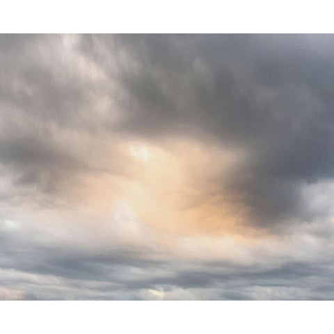 Thru The Heavens 2 Black Modern Wood Framed Art Print with Double Matting by Prime, Marcus