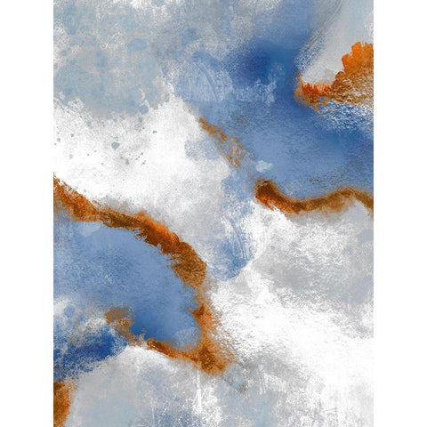 Rustic Burst 1 White Modern Wood Framed Art Print by Prime, Marcus