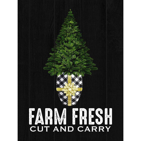 Fresh Cut And Carry Black Modern Wood Framed Art Print by Prime, Marcus