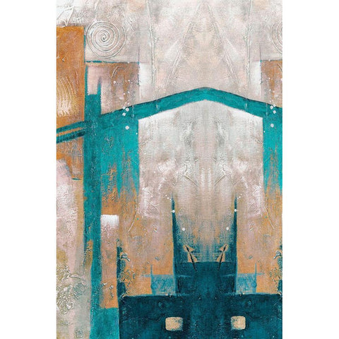 City Views Black Modern Wood Framed Art Print by Prime, Marcus