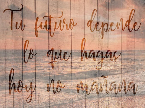 Futuro White Modern Wood Framed Art Print with Double Matting by Prime, Marcus